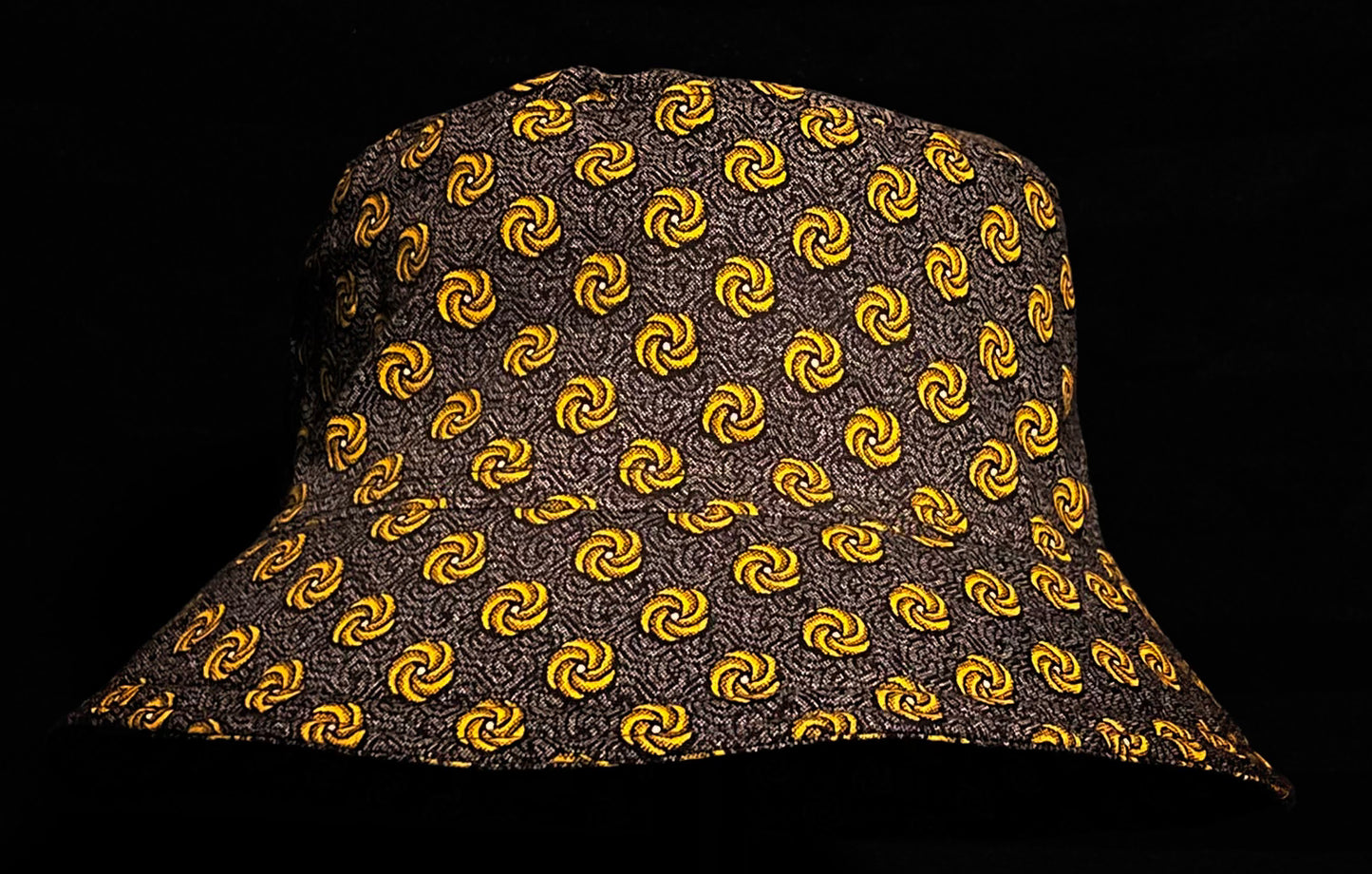 Orange and Brown Pumpkin Katiba Bucket Hat