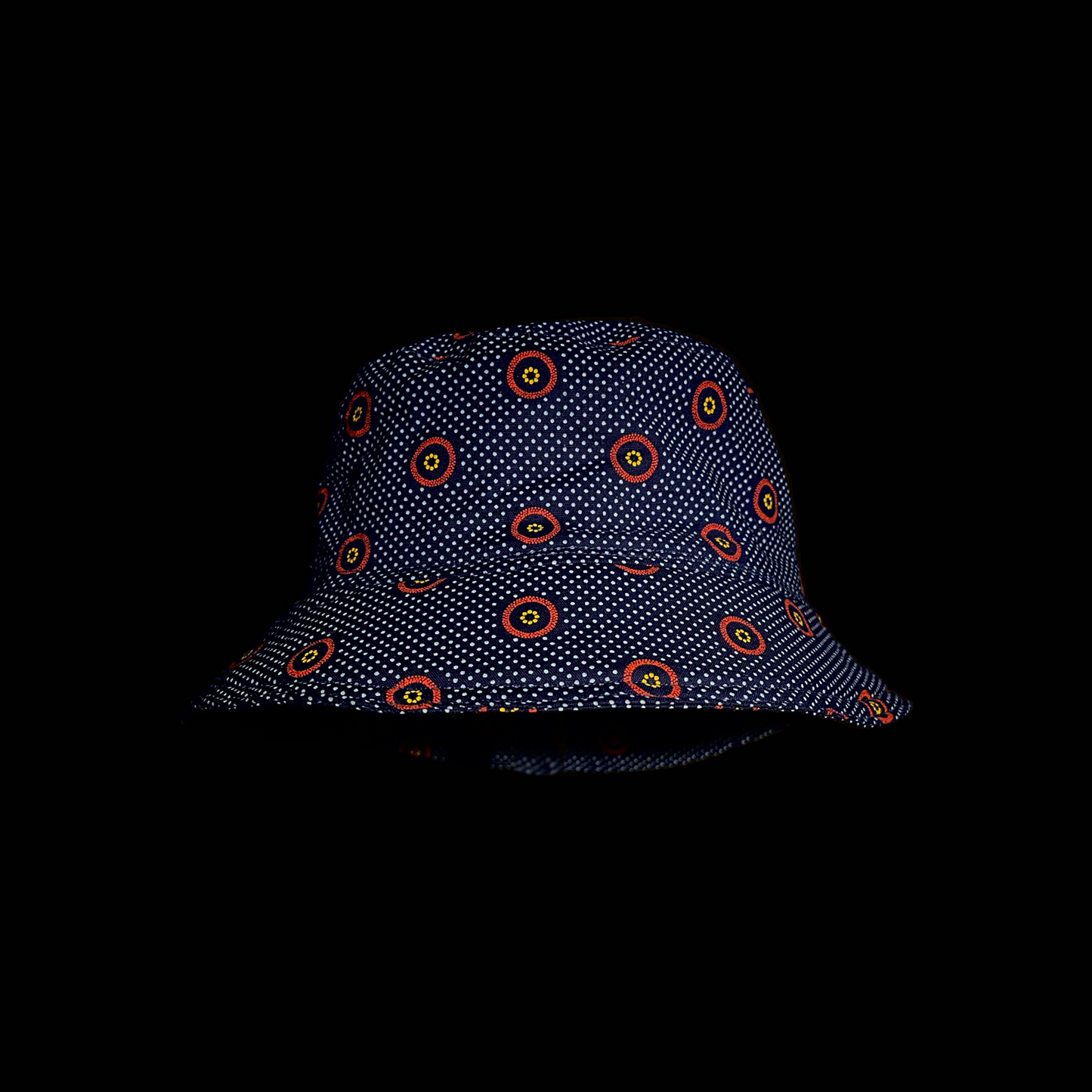 Blue, Red and Yellow Element Katiba Bucket Hat