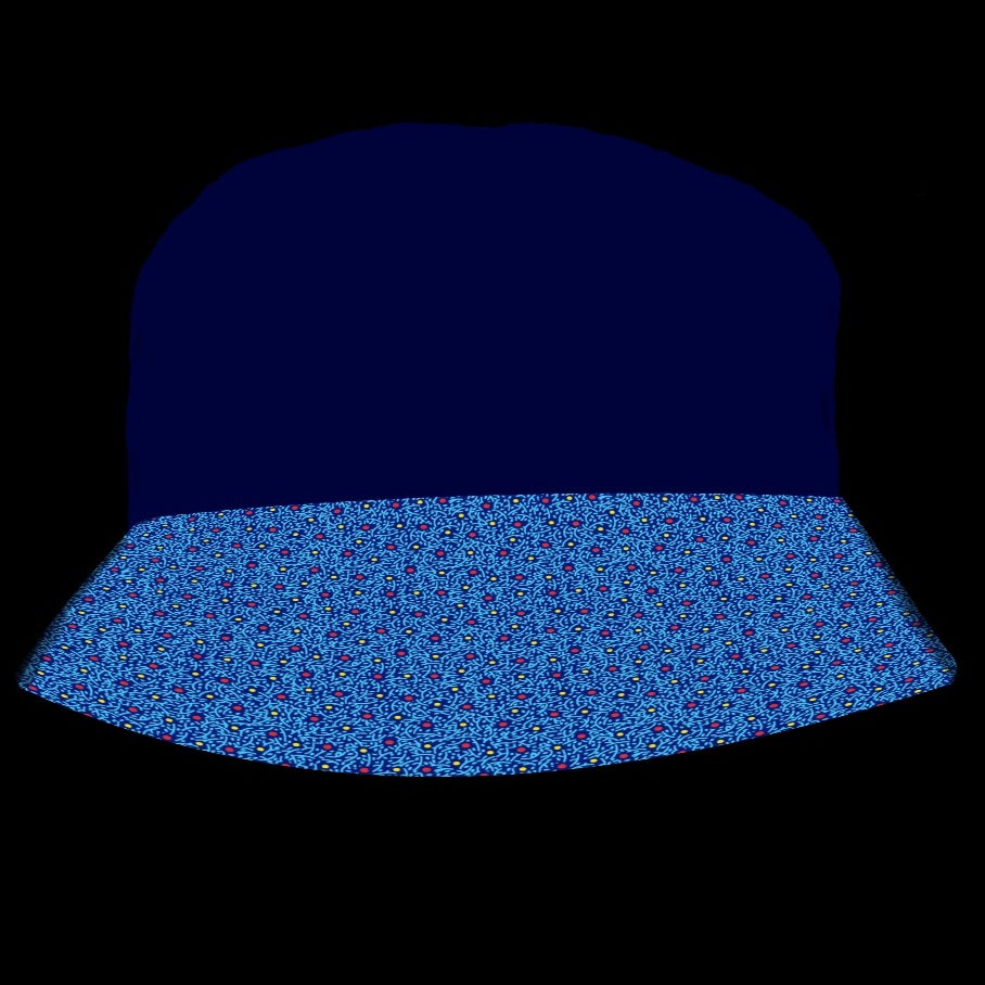 Blue and Blue Juniper (Mixed) Katiba Bucket Hat